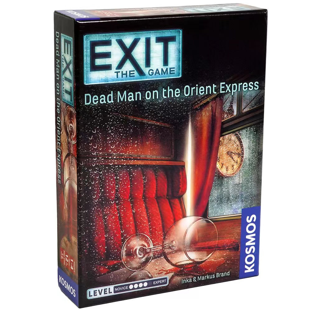 EXIT: Dead Man on the Orient Express, Mystery Solving Card Game EXIT: Dead Man on the Orient Express, Mystery Solving Card Game